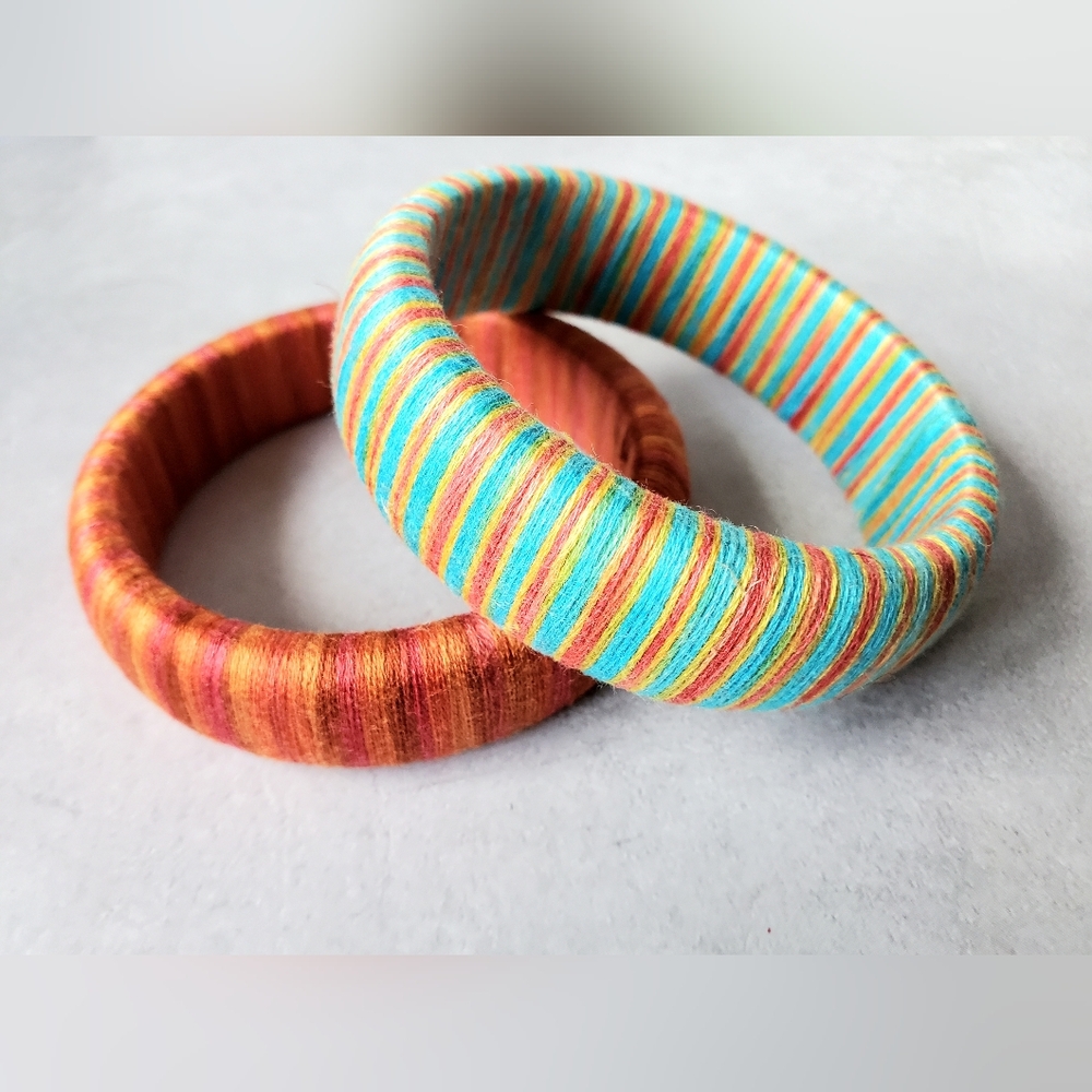 Wrapped Bangles